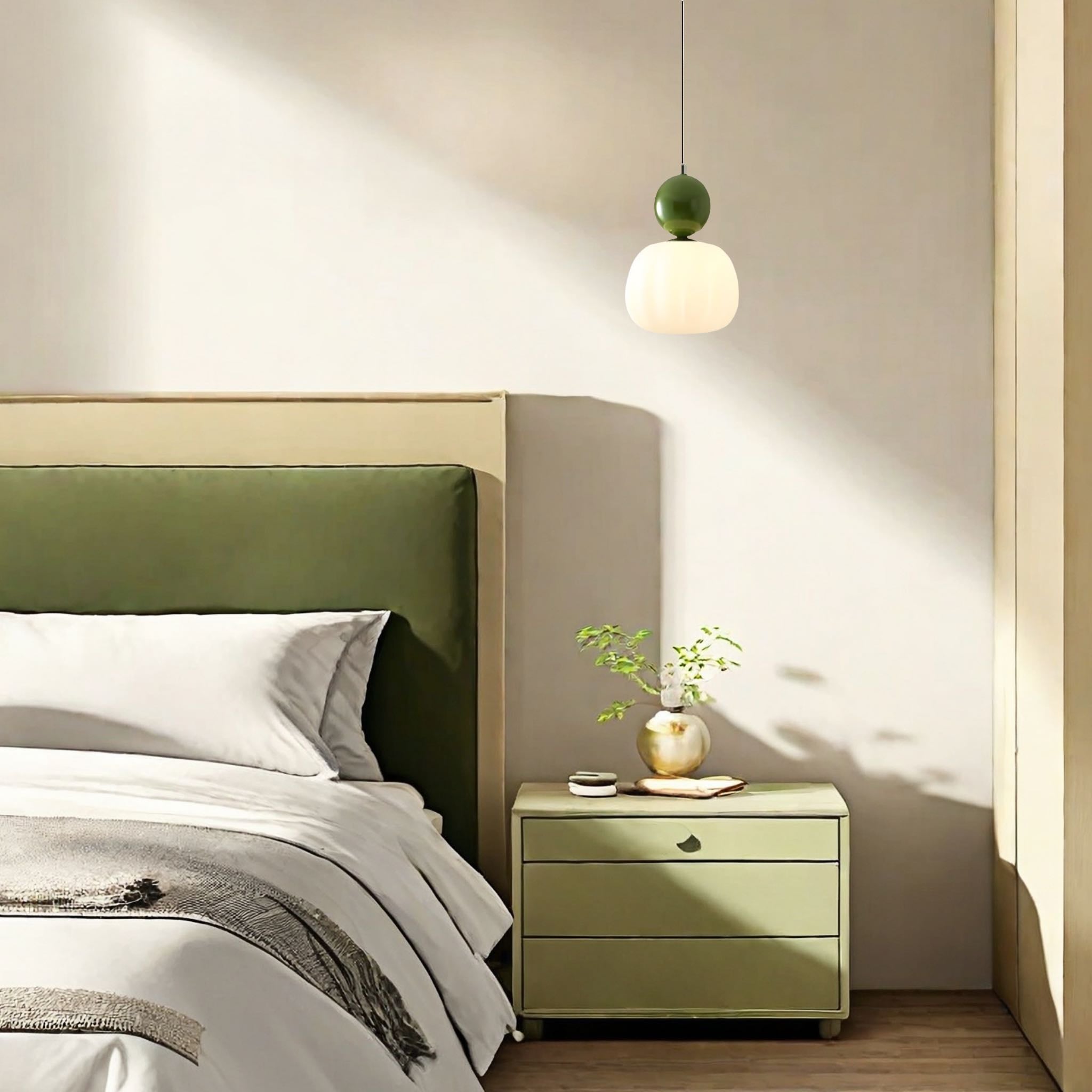 Candy Shape Pendant Lamp – Modern Cream Art Deco Hanging Light