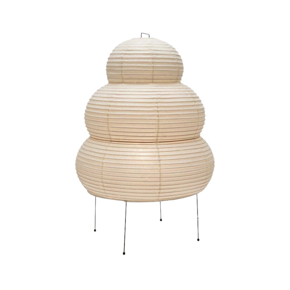 Lantern Rice Paper Table Lamp - Minimalist Washi Shade Bedside Light