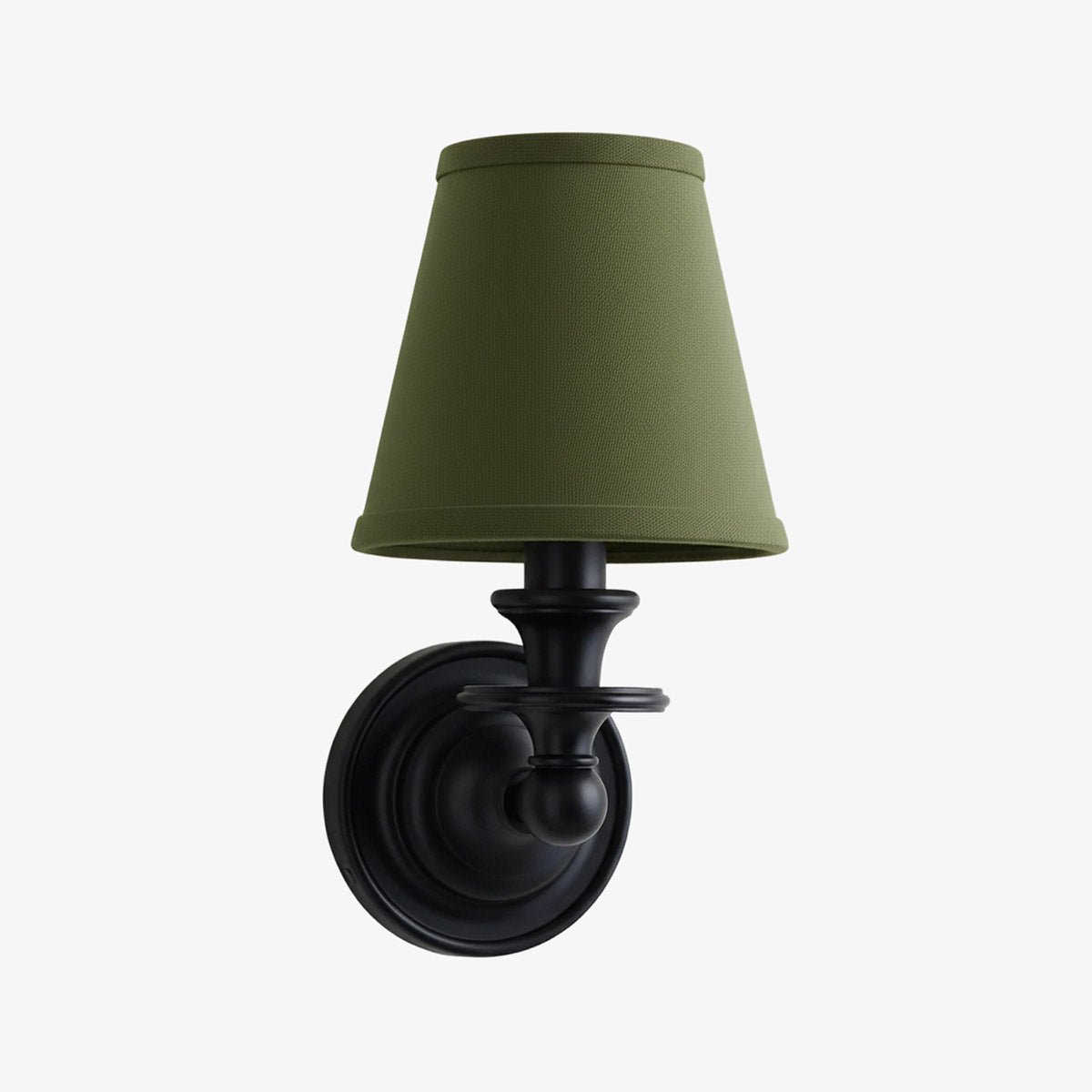 Kalvora Fabric Wall Sconce - Modern Chrome Lamp for Hallway & Bedroom