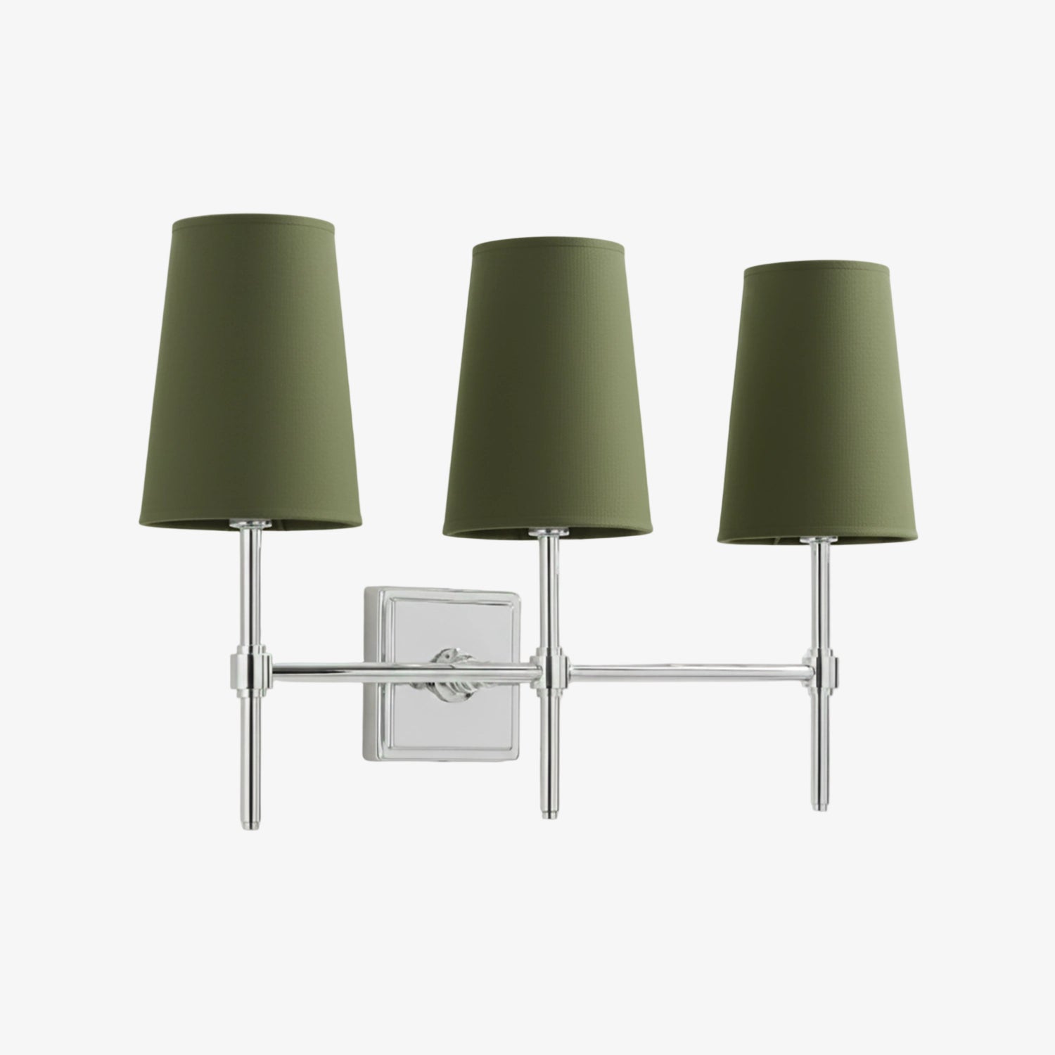 Derlina Multi-Head Wall Lamp - Retro Metal Linen Sconce for Bedroom