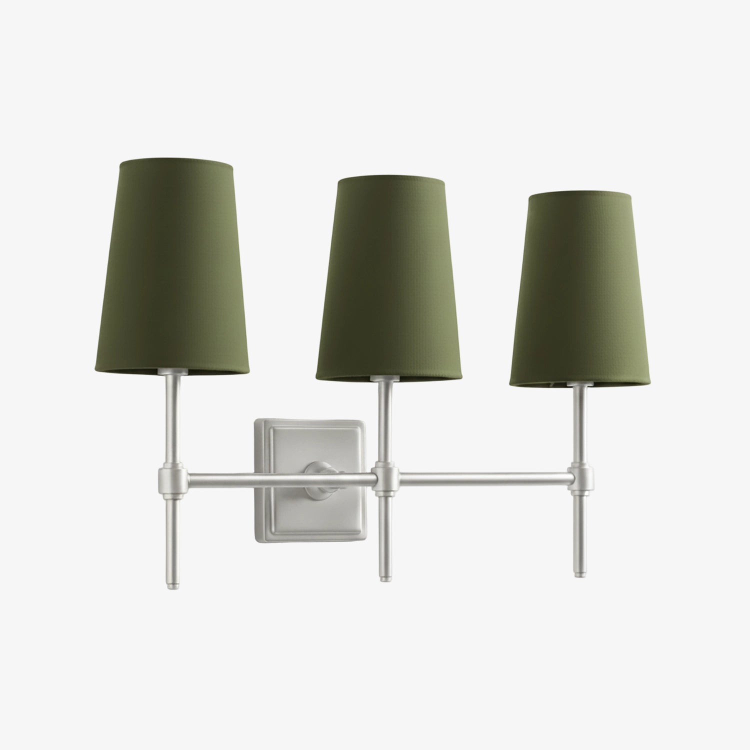 Derlina Multi-Head Wall Lamp - Retro Metal Linen Sconce for Bedroom