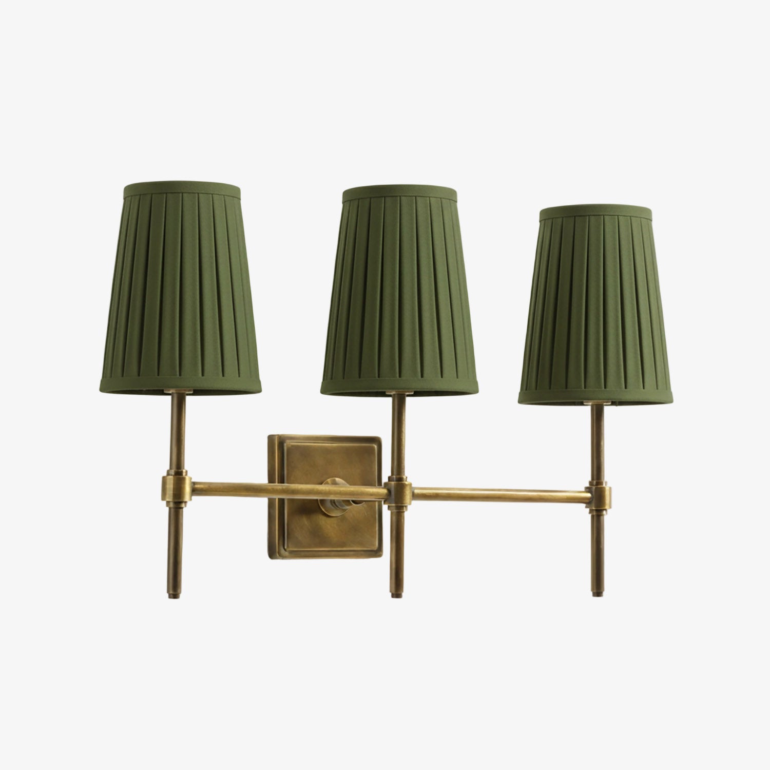 Derlina Multi-Head Wall Lamp - Retro Metal Linen Sconce for Bedroom