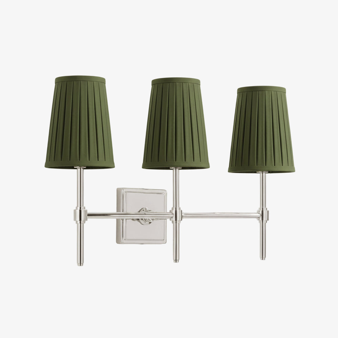 Derlina Multi-Head Wall Lamp - Retro Metal Linen Sconce for Bedroom