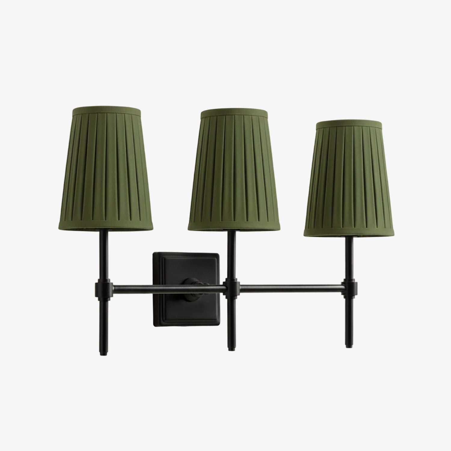 Derlina Multi-Head Wall Lamp - Retro Metal Linen Sconce for Bedroom