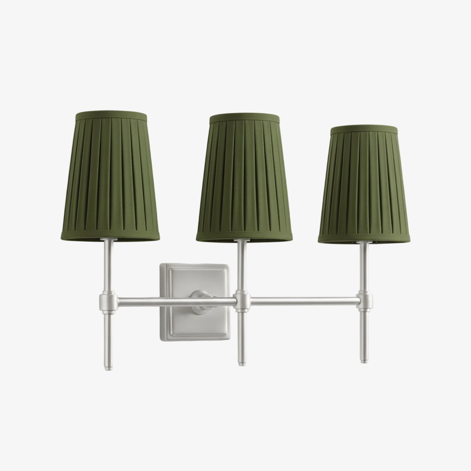 Derlina Multi-Head Wall Lamp - Retro Metal Linen Sconce for Bedroom