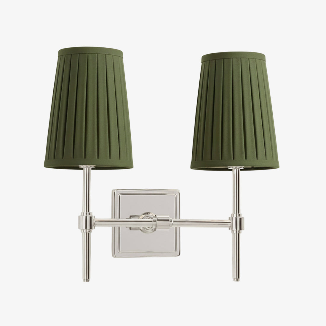 Derlina Multi-Head Wall Lamp - Retro Metal Linen Sconce for Bedroom