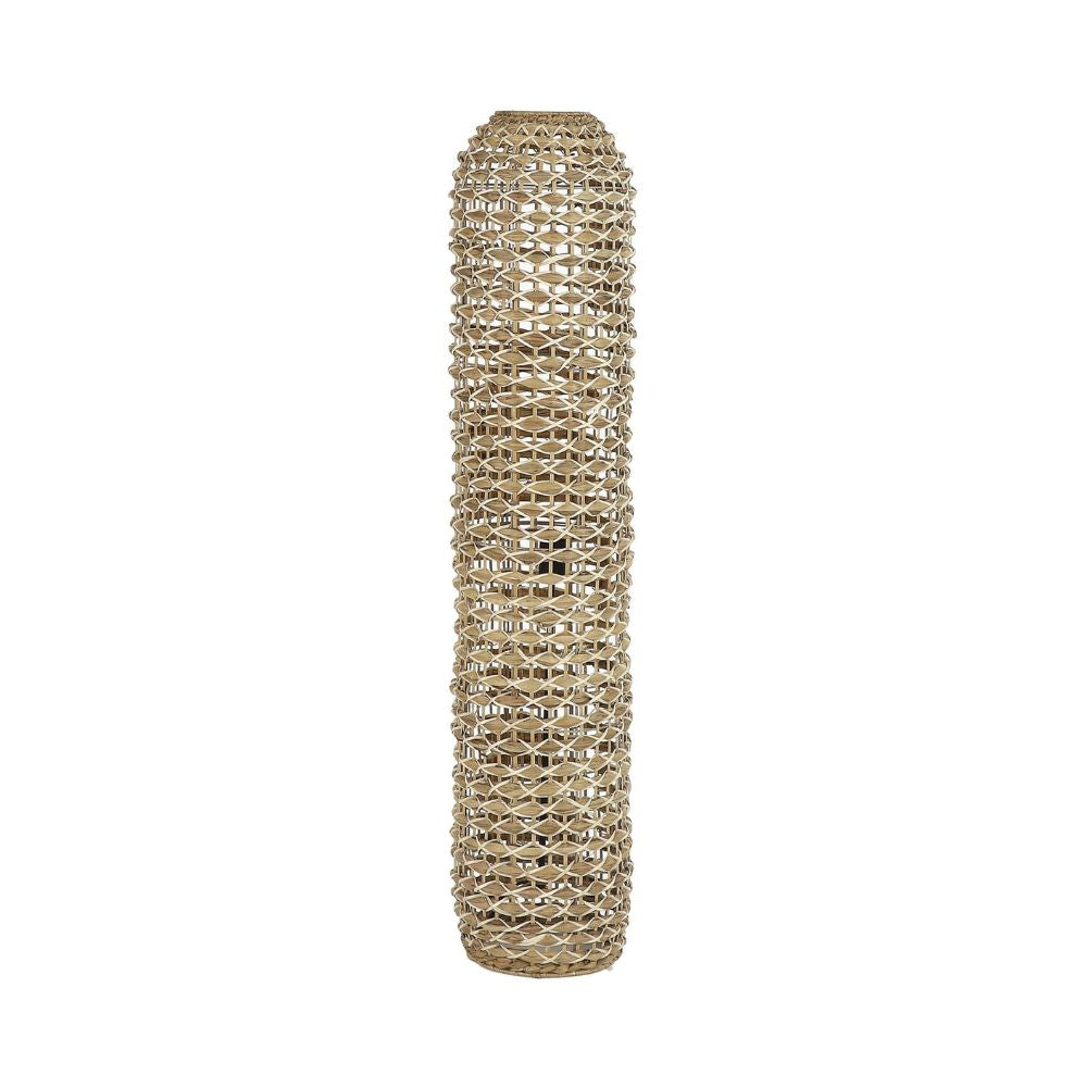 Rattan Floor Lamp - Natural Wicker Design Lighting