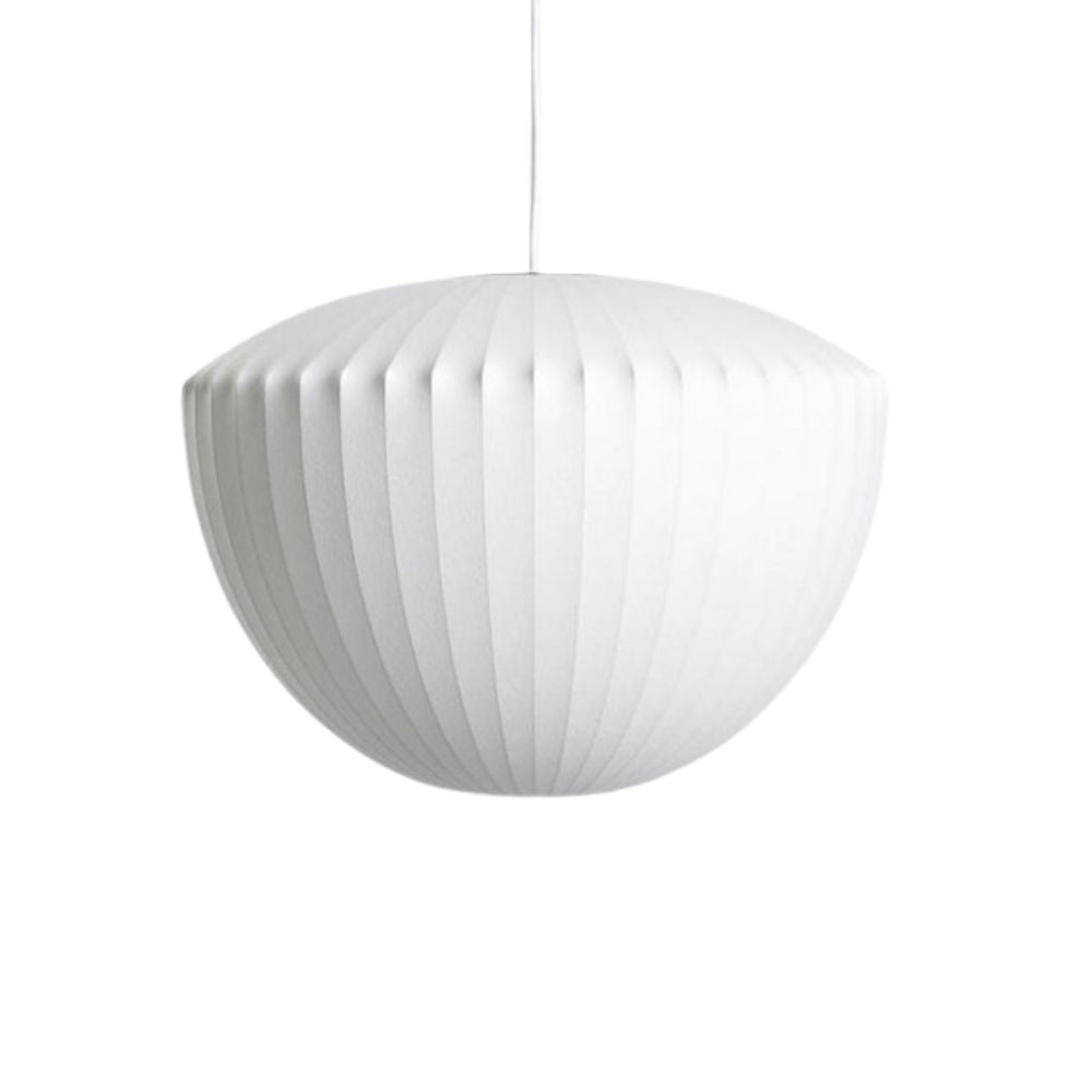 Suspension Nelson Bubble - Design emblématique avec abat-jour en soie