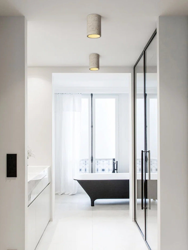 Contemporary Interior Design Solution in Brick Red