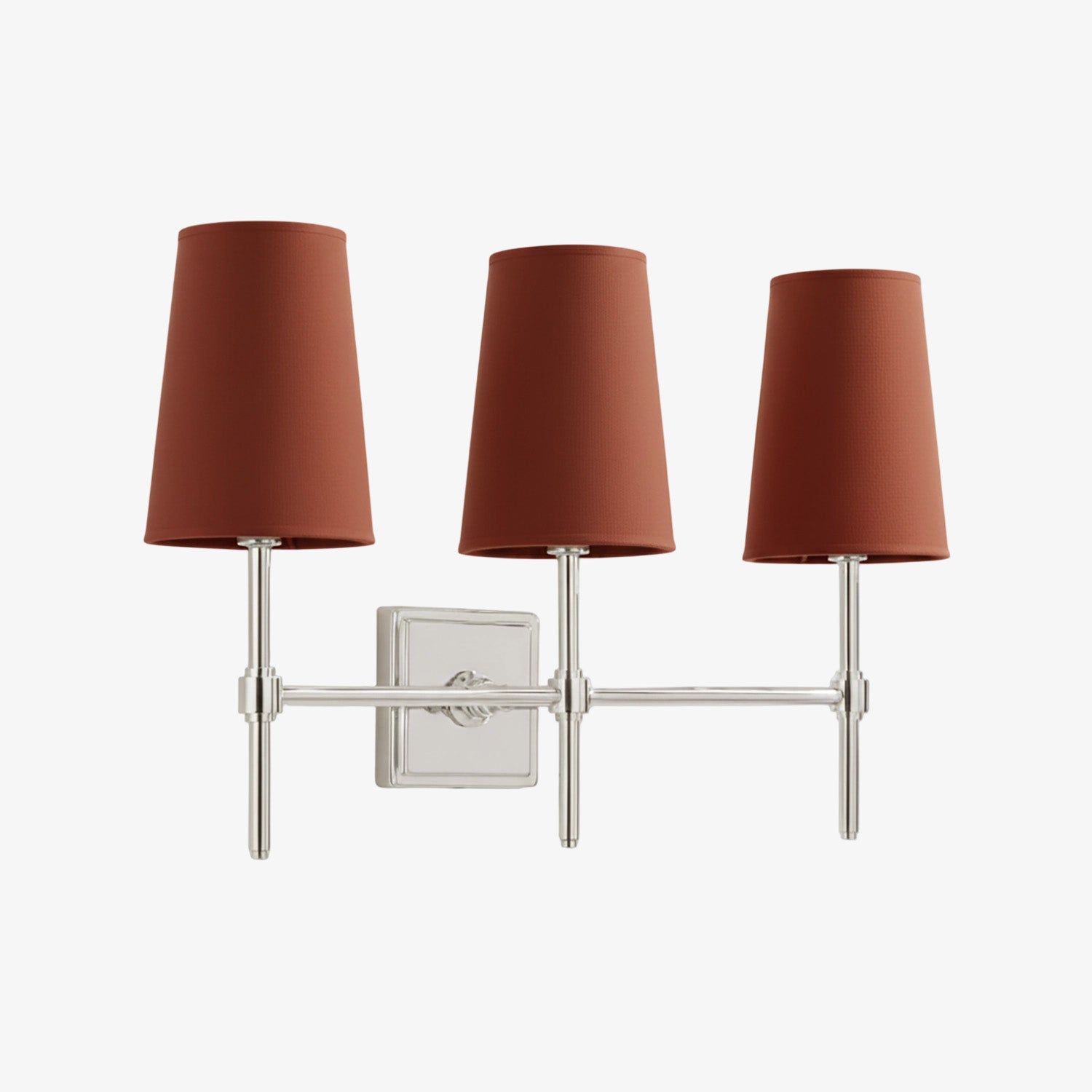 Derlina Multi-Head Wall Lamp - Retro Metal Linen Sconce for Bedroom