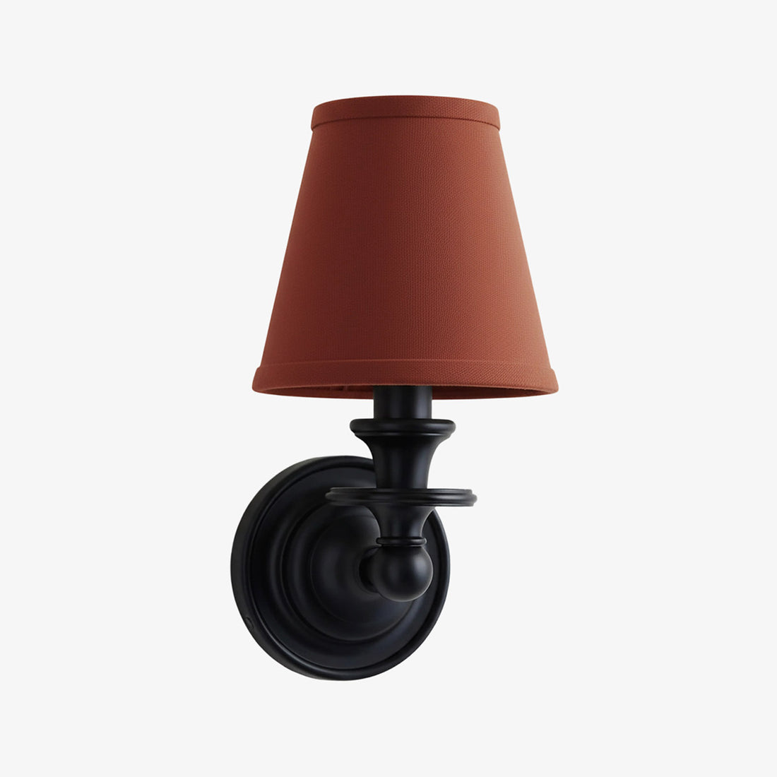 Kalvora Fabric Wall Sconce - Modern Chrome Lamp for Hallway & Bedroom