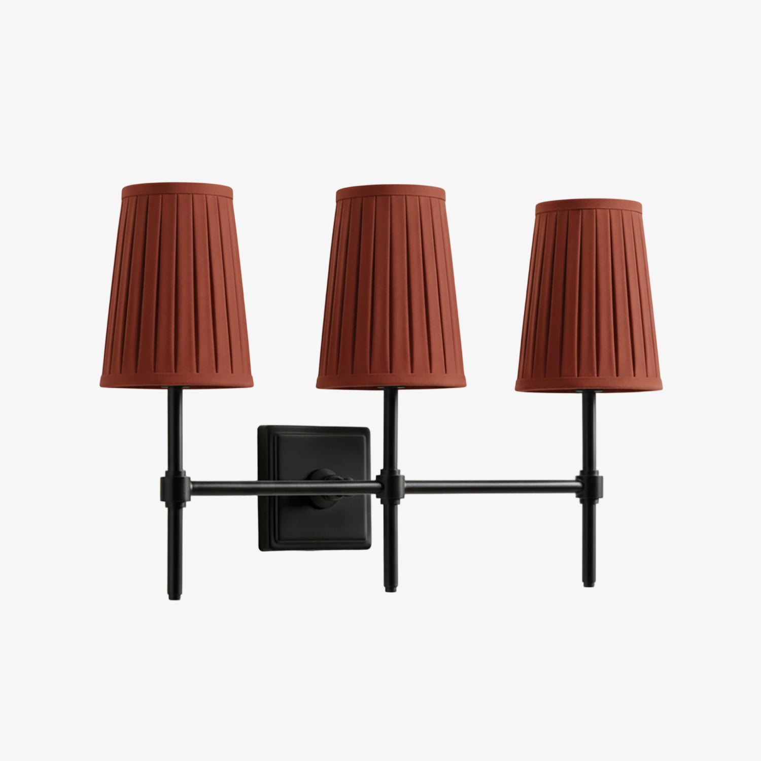 Derlina Multi-Head Wall Lamp - Retro Metal Linen Sconce for Bedroom