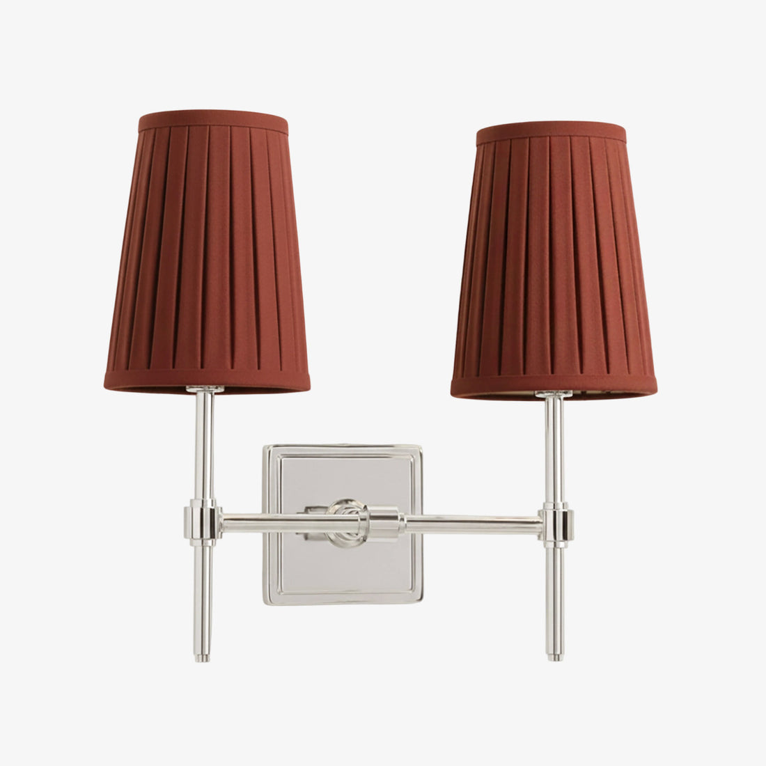 Derlina Multi-Head Wall Lamp - Retro Metal Linen Sconce for Bedroom