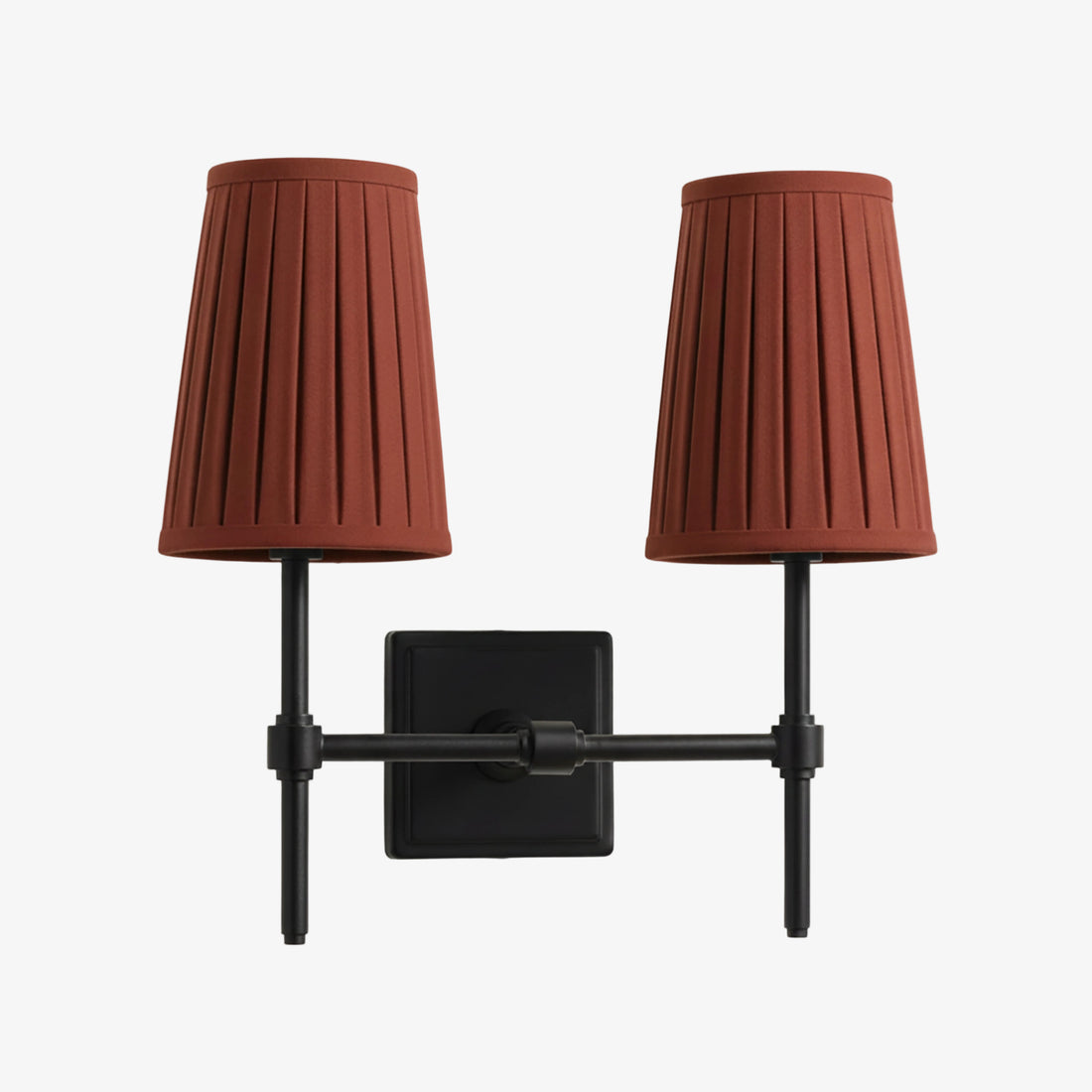 Derlina Multi-Head Wall Lamp - Retro Metal Linen Sconce for Bedroom