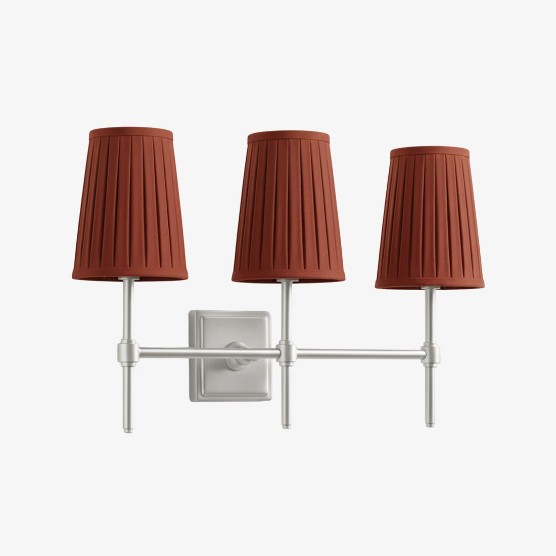 Derlina Multi-Head Wall Lamp - Retro Metal Linen Sconce for Bedroom