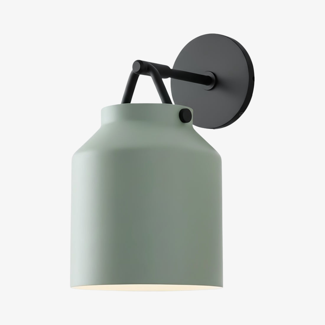 Applique murale minimaliste moderne en laiton et verre Hanton – Résistante à l'humidité pour salle de bain
