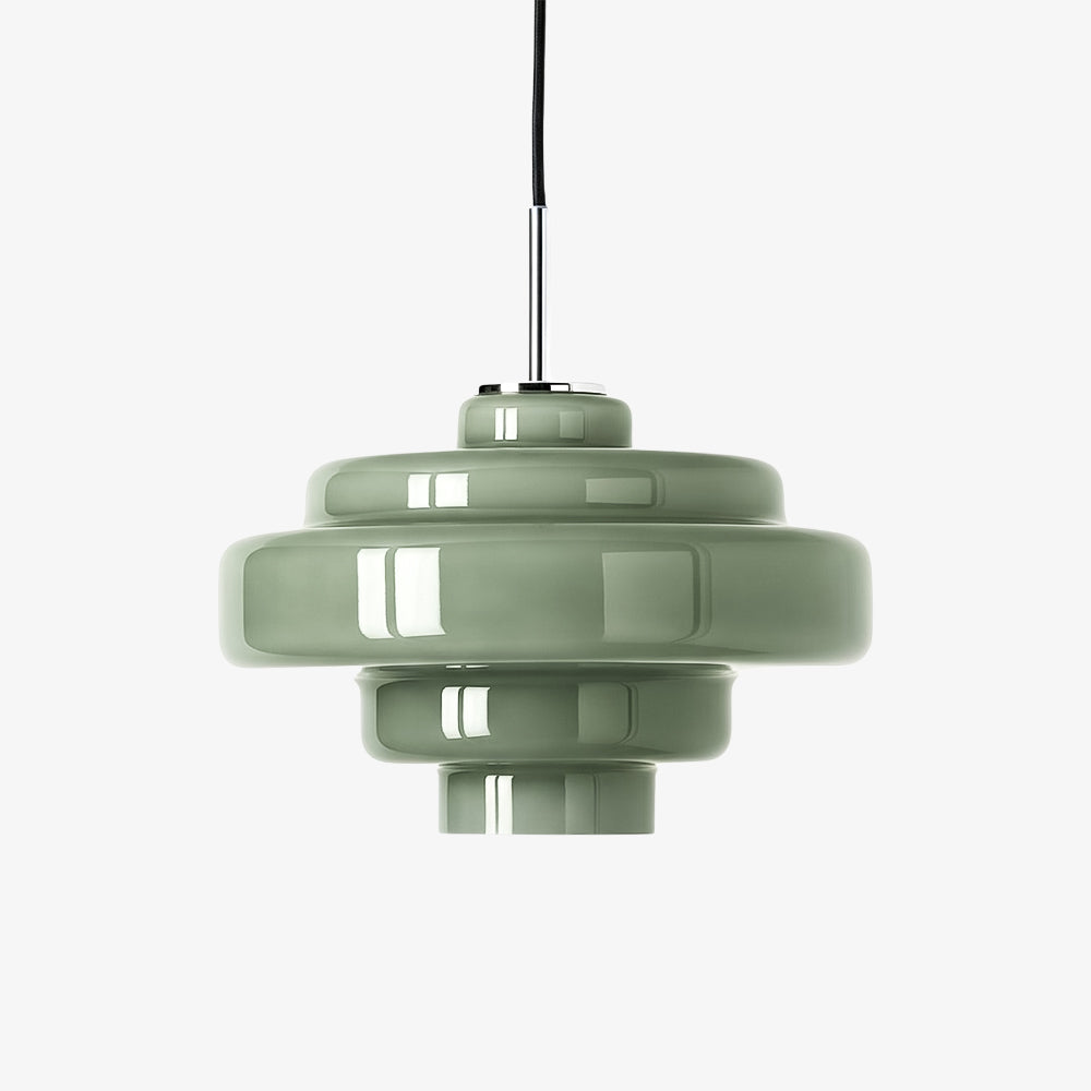 Koloro Millie Glass Pendant Light - Retro Style with Modern Elegance