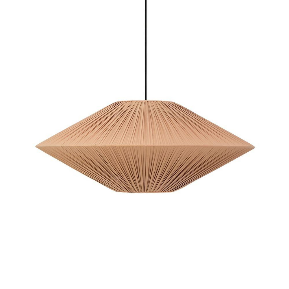 White Fabric Pendant Light - Elegant White Shade Illumination