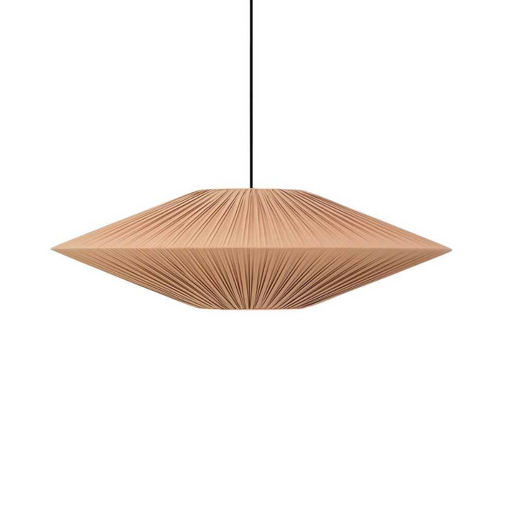 White Fabric Pendant Light - Elegant White Shade Illumination