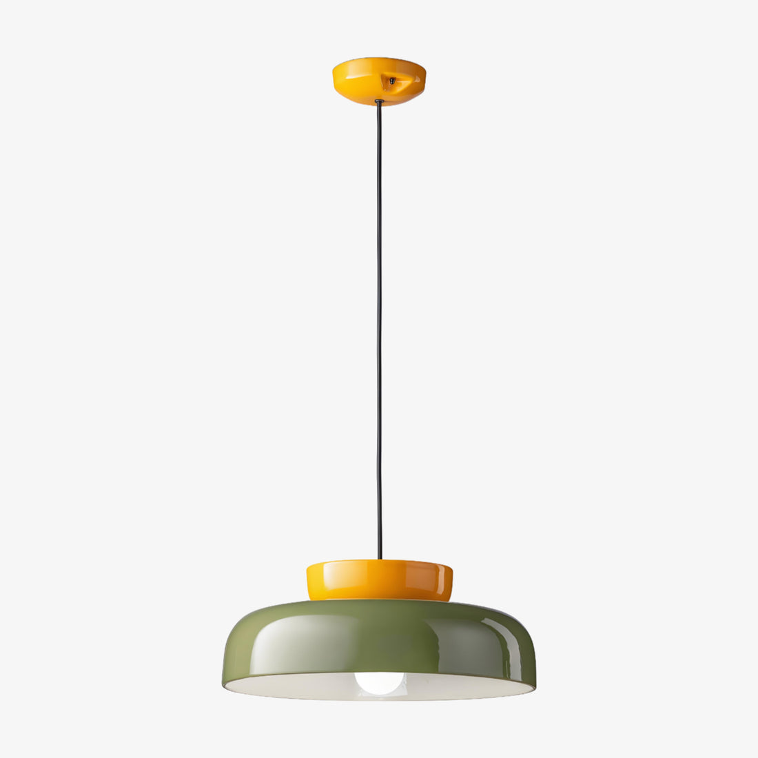 Fiesta Colorful Bowl Shaped Nordic Ceramic Pendant Lamp