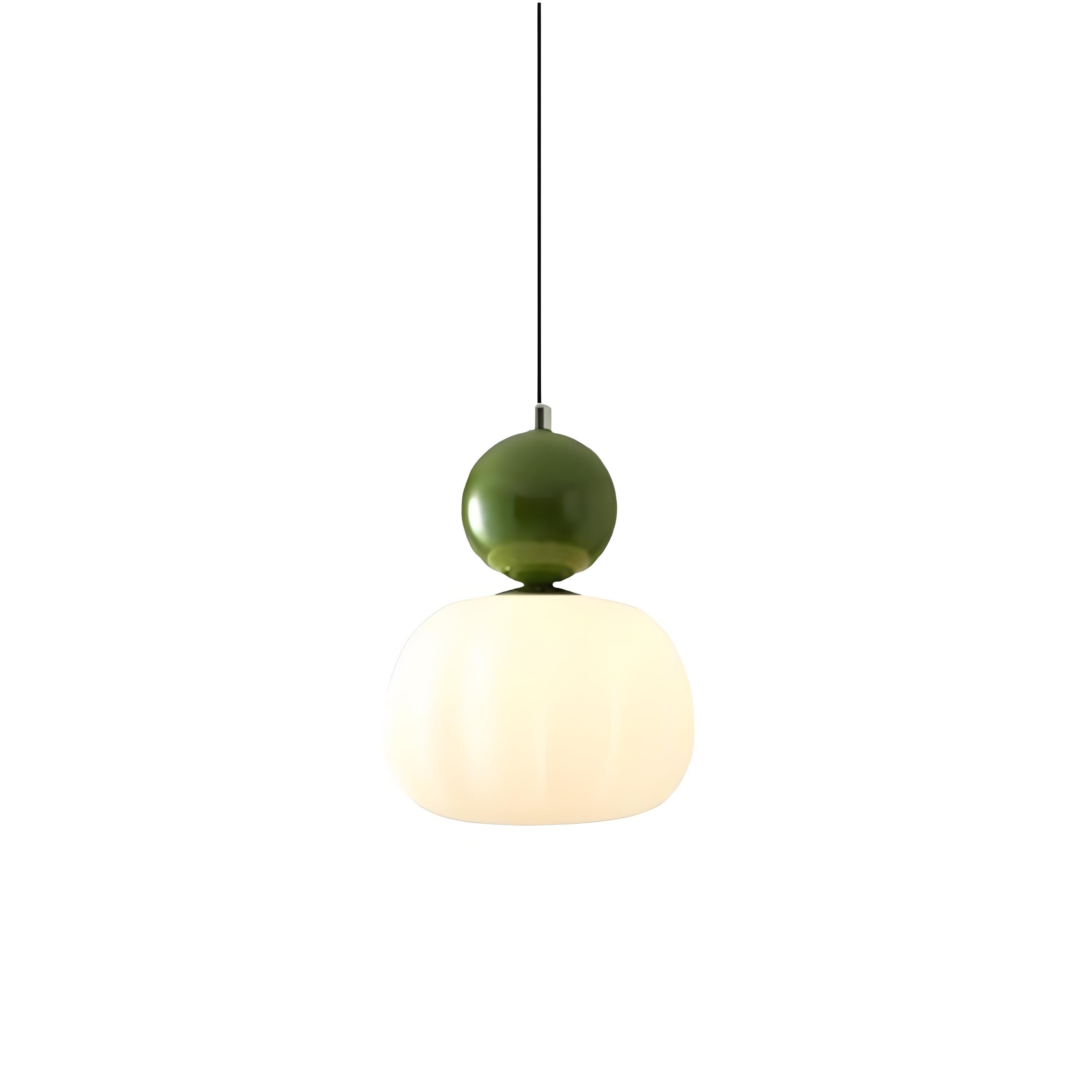 Candy Shape Pendant Lamp – Modern Cream Art Deco Hanging Light