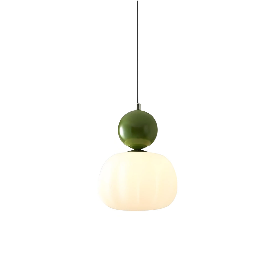 Suspension en forme de bonbon – Suspension Art déco moderne couleur crème