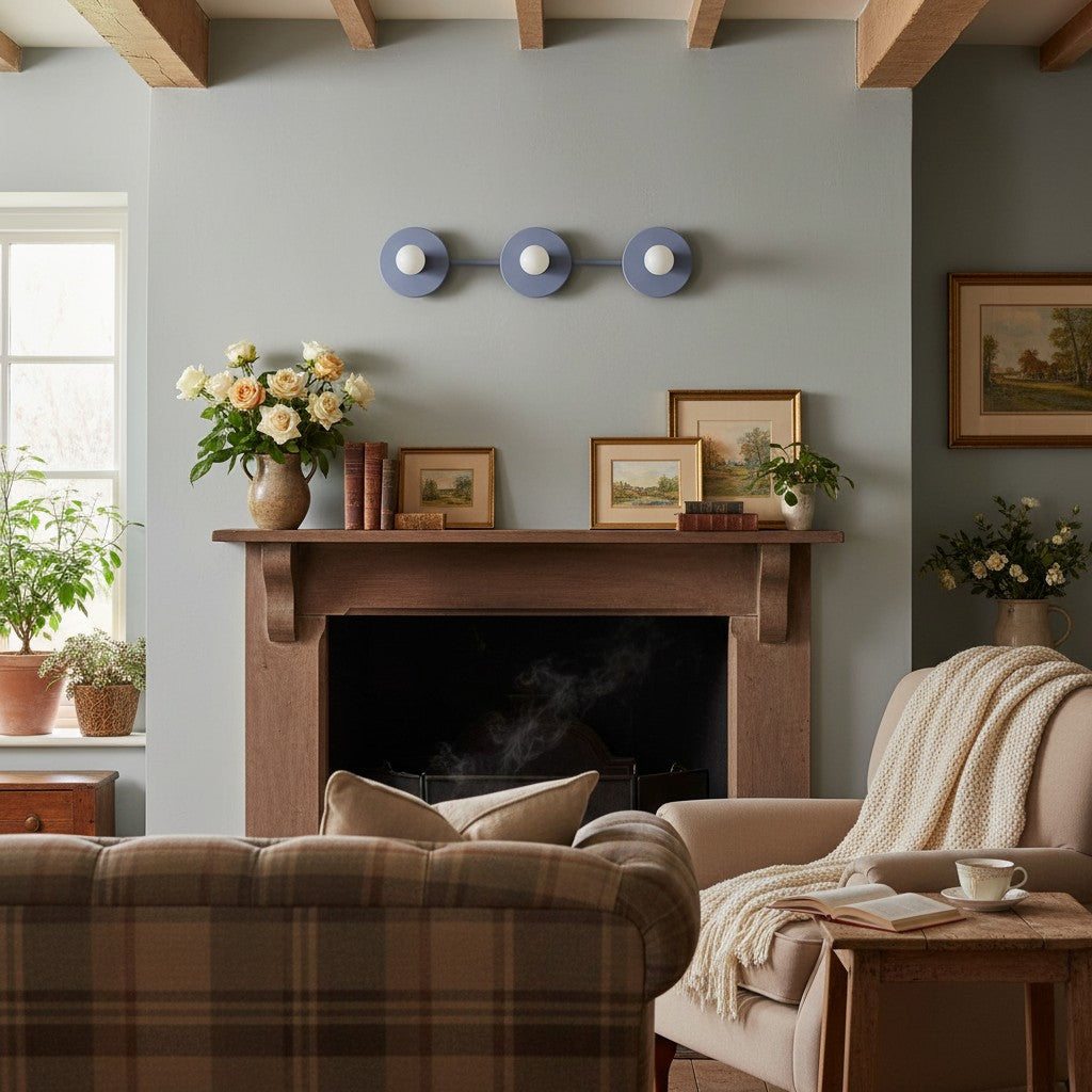 Radiro Globe Modern Colorful Vanity Light - Minimalist Bathroom Fixture in Multiple Finishes