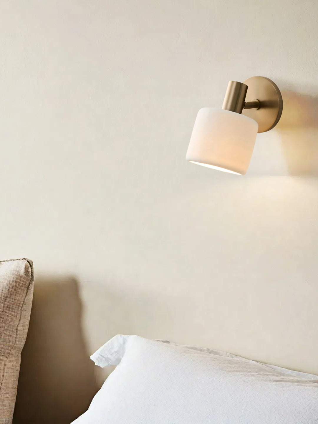 Decorative Porcelain Flush Mount Wall Sconce