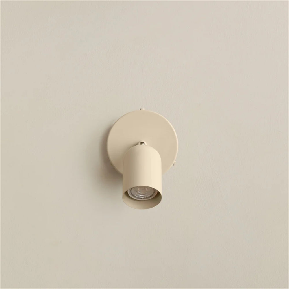 Cream Style Rotatable Wall Lamp – Nordic Design for Modern Living Rooms