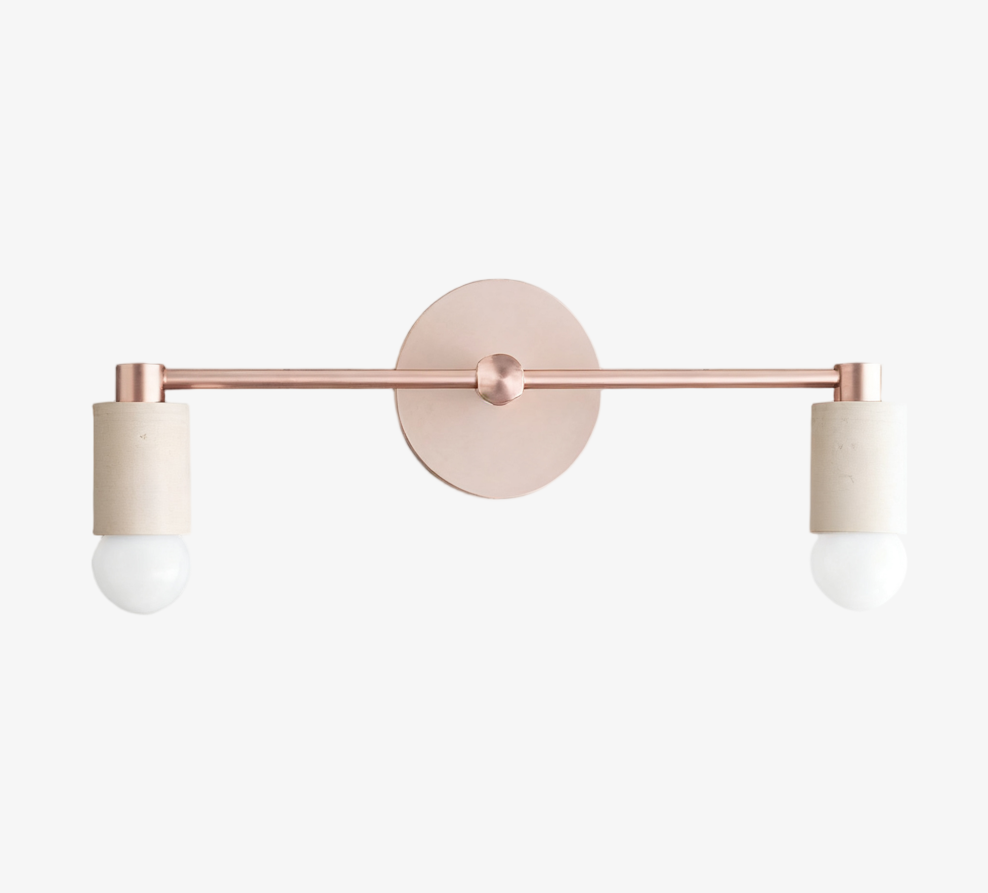 Mobilux Line Wood and Vanity Light - Bohemian Bathroom Lighting Fixture