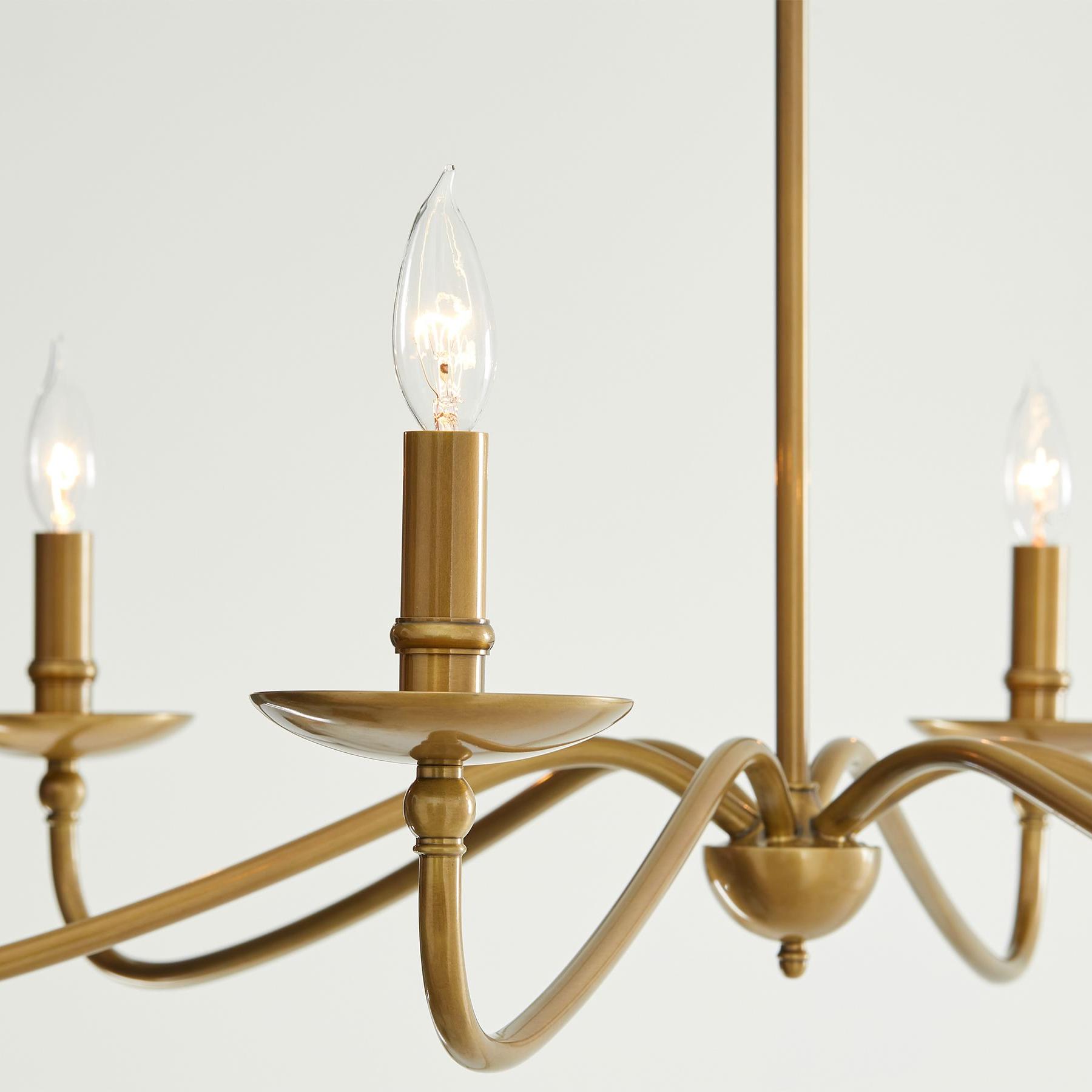 Lustre Rowan en fer intemporel au design bougie – Éclairage d'intérieur industriel pour chambre