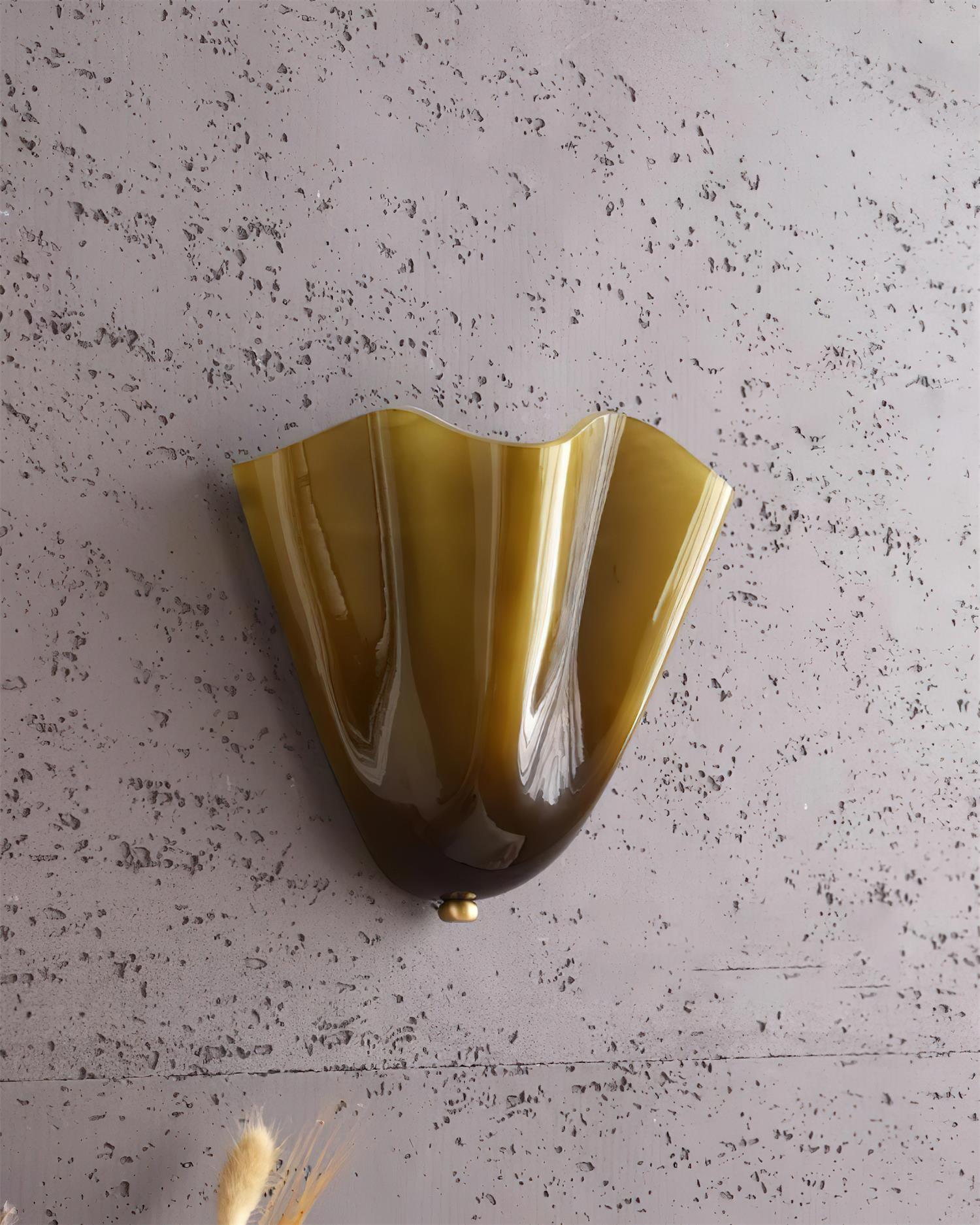 Bellina Modern Wall Light - Artisanal Glass Vera Lamp for Interior Decor