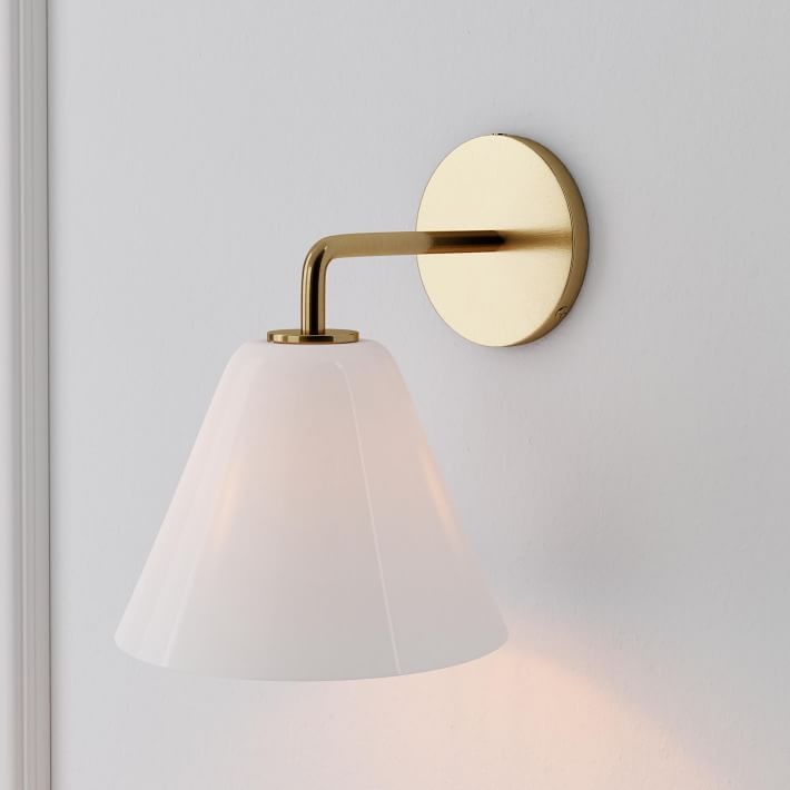 Applique murale Conica Cone - Éclairage moderne en verre à 1, 2 ou 3 lumières