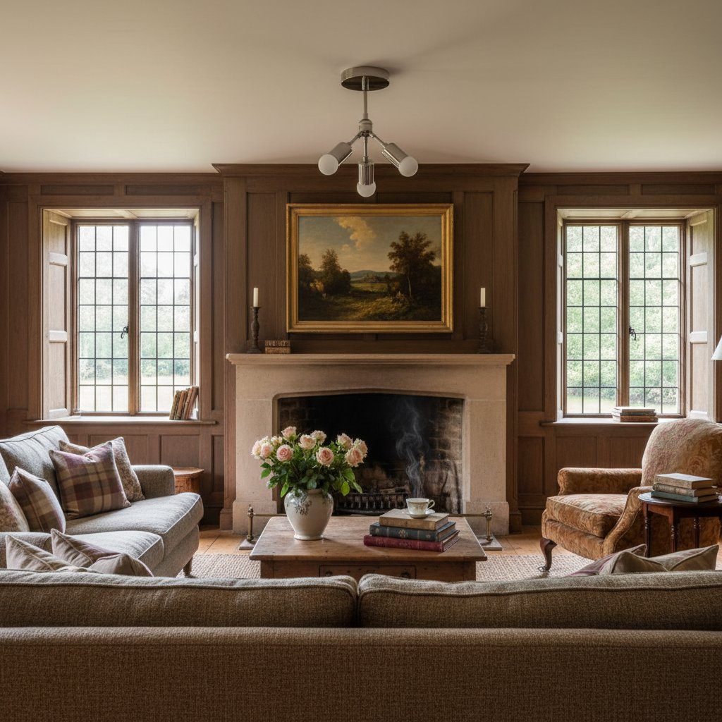 Mobilux Line Modern Brass Flush Mount - Minimalist Gold Ceiling Light for Bedroom