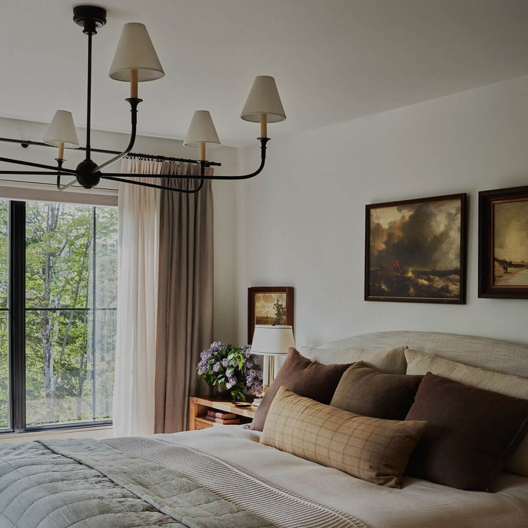 Piaf Grande Modern Industrial Metal Chandelier