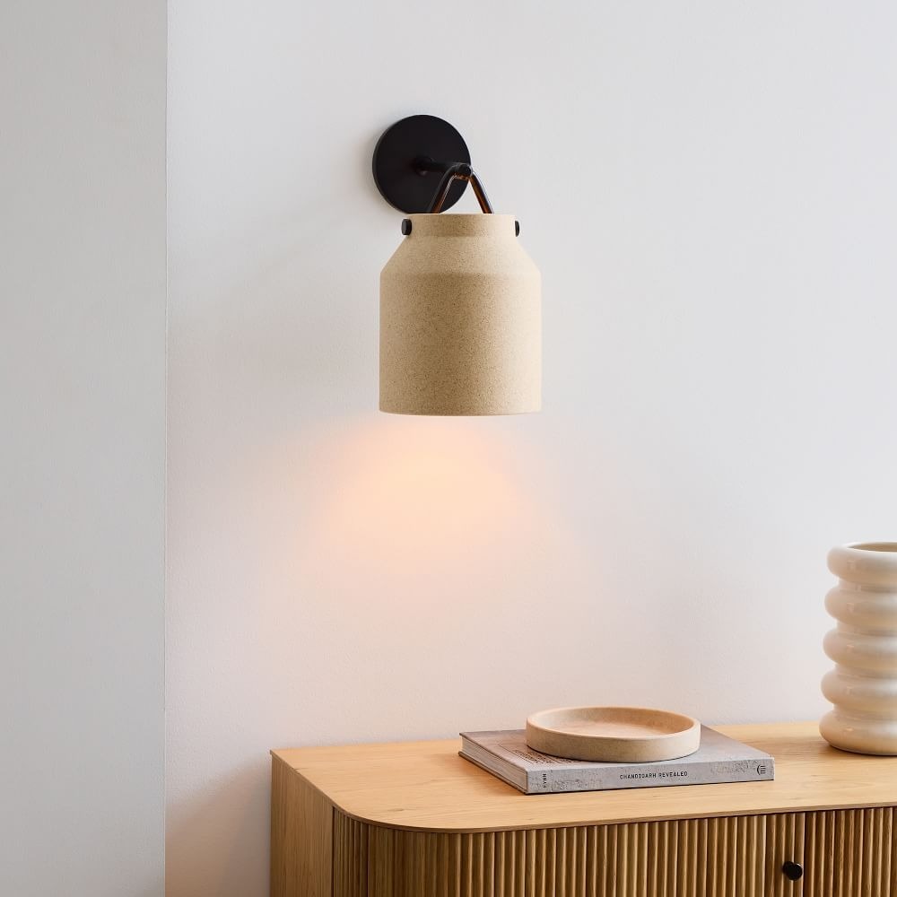 Applique murale minimaliste moderne en laiton et verre Hanton – Résistante à l'humidité pour salle de bain
