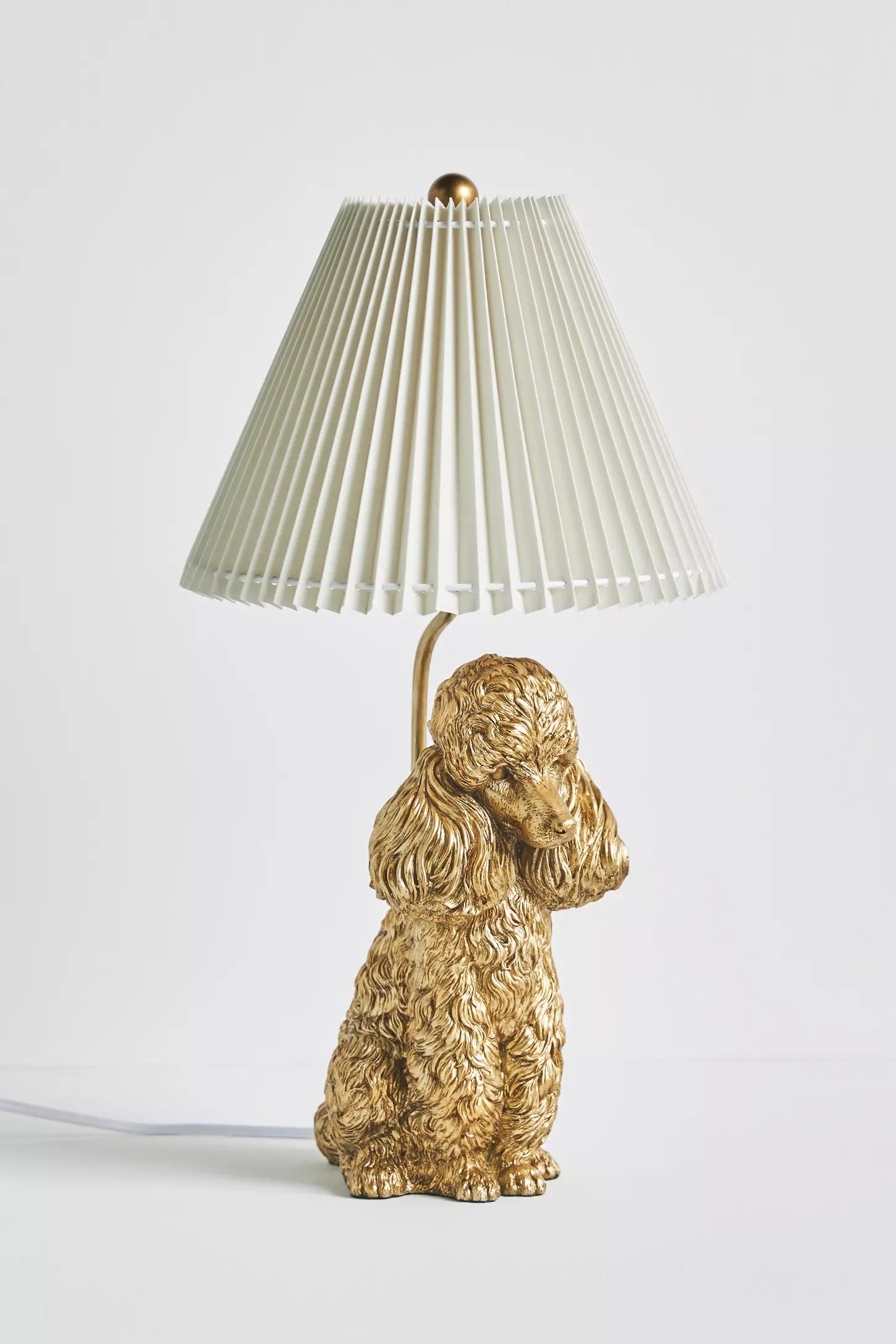Pawdia Fabric Decorative Table Lamp - Animal Sculpture Bedside Lamp