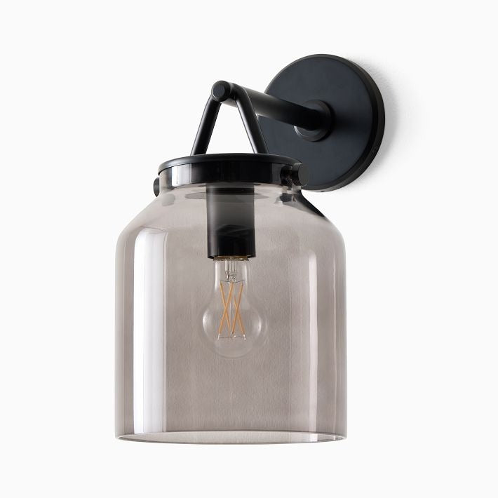Hanton Minimalist Outdoor Wall Light - Matte Metal Industrial Sconce for Modern Spaces