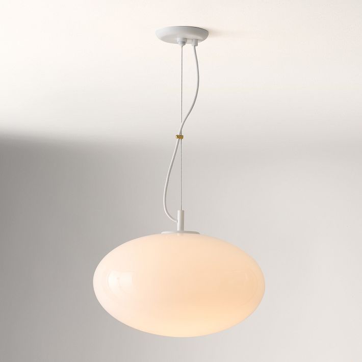 Lumivelle Minimalist Glass Pendant – Adjustable Height Dimmable Design