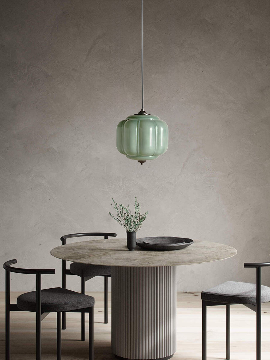 Milk Glass Shade American Vintage Chandelier Elegant Ceiling Light