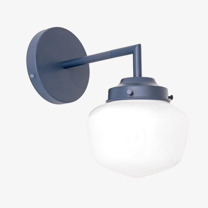 Opalume Glass Vanity Light - Vintage Inspired Bathroom Wall Lighting