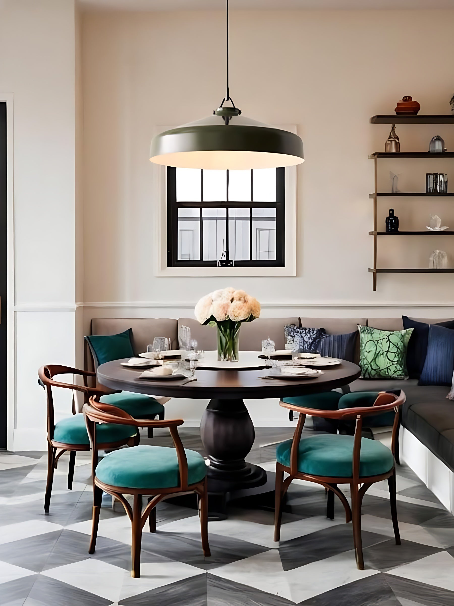 Minimalist Morandi Metal Pendant Light - Soft and Subtle Charm