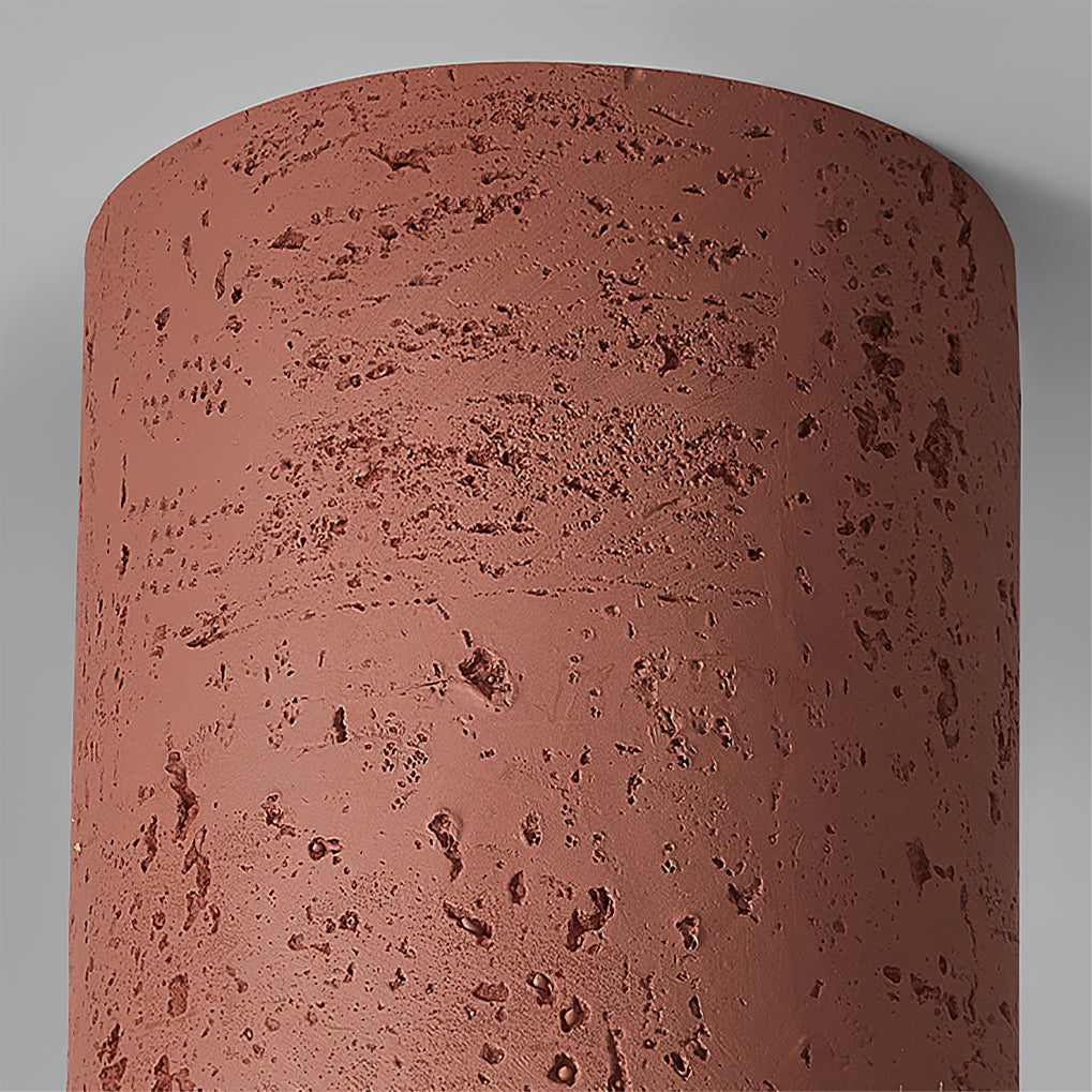 Contemporary Interior Design Solution in Brick Red