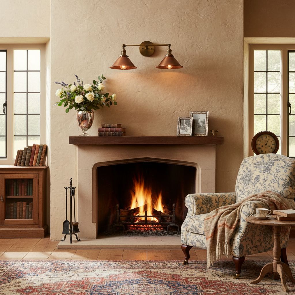 Conique Metal Industrial Wall Sconce with Dual Cone Shades - Vintage Metal Finish