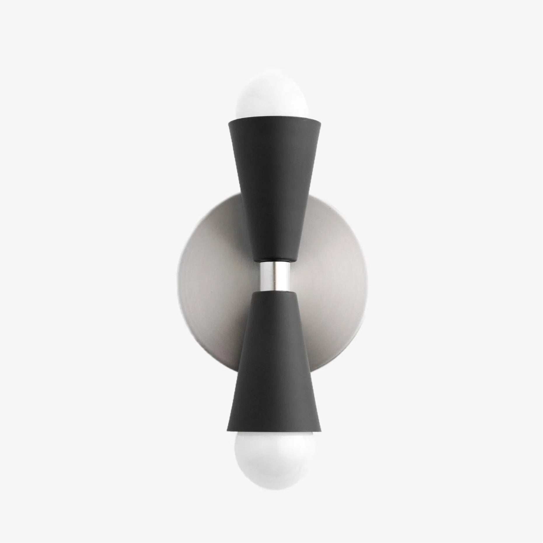 Pyralis Cone Linear Statement Wall Sconce - Modern Two Light Fixture