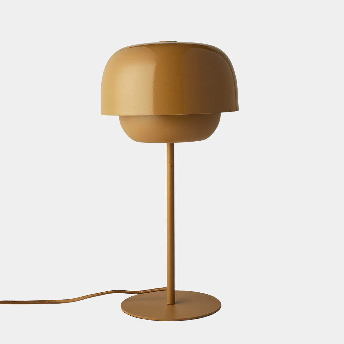 Clinco Contemporary Metal Table Lamp- Retro-Inspired Dome Design