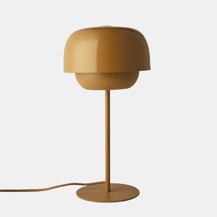 Clinco Contemporary Metal Table Lamp- Retro-Inspired Dome Design