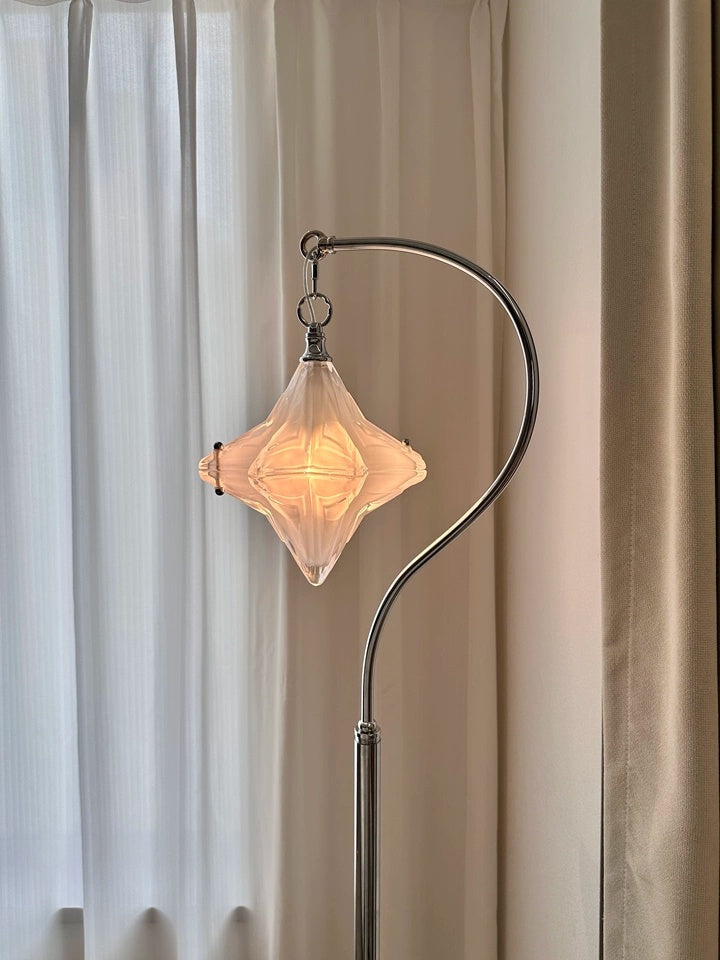 Art Deco Star Floor Lamp-Modern Standing Lamp for Living Spaces-Astris Orion
