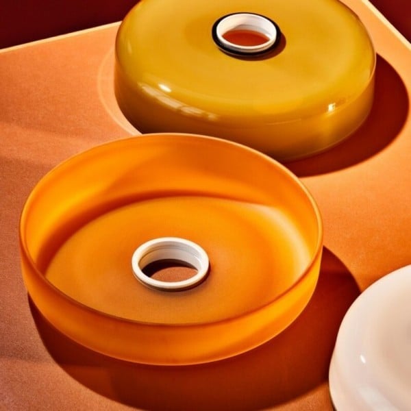 Morandi Disc Orb Glass Pendant Lamp S8