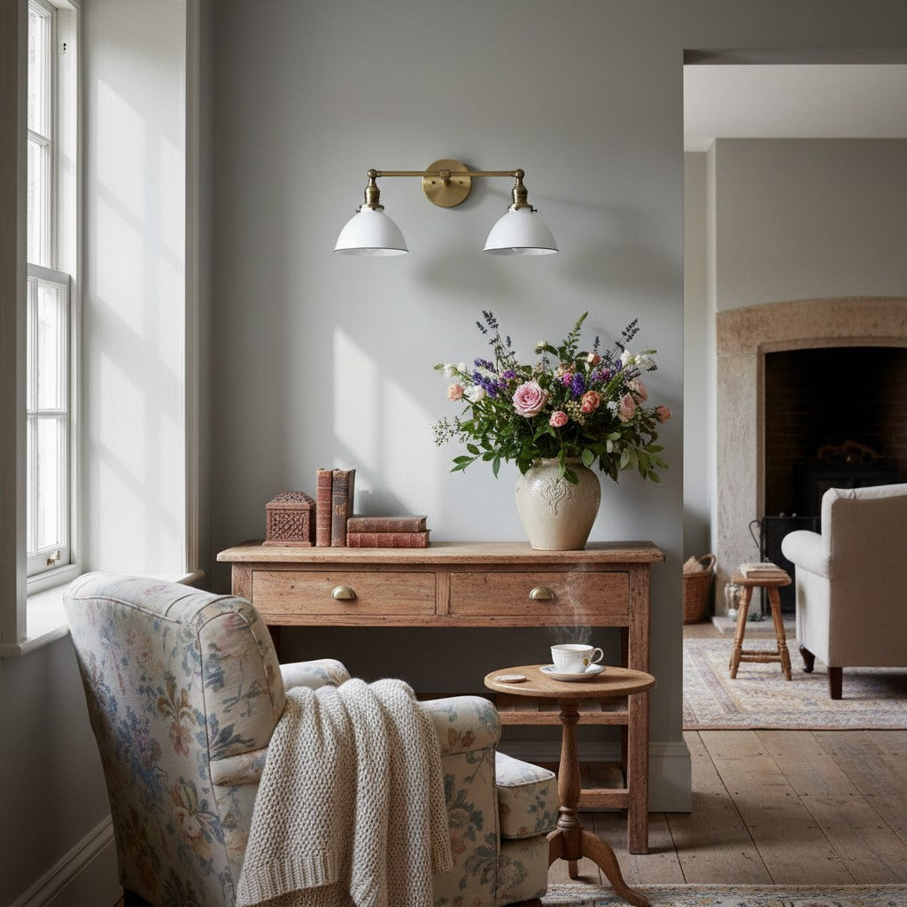 Conique Metal Industrial Vanity Light  - Modern Bathroom Lighting Fixture